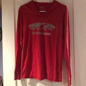 Hooded Lightweight Long Sleeved Shirt